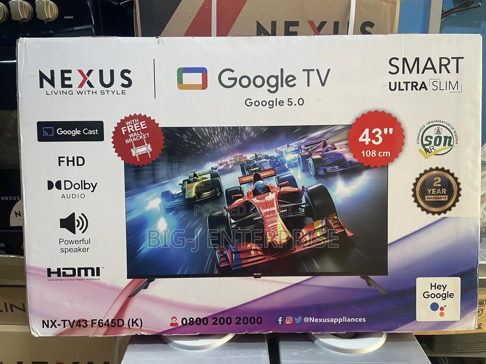 Nexus 43” Inches Television