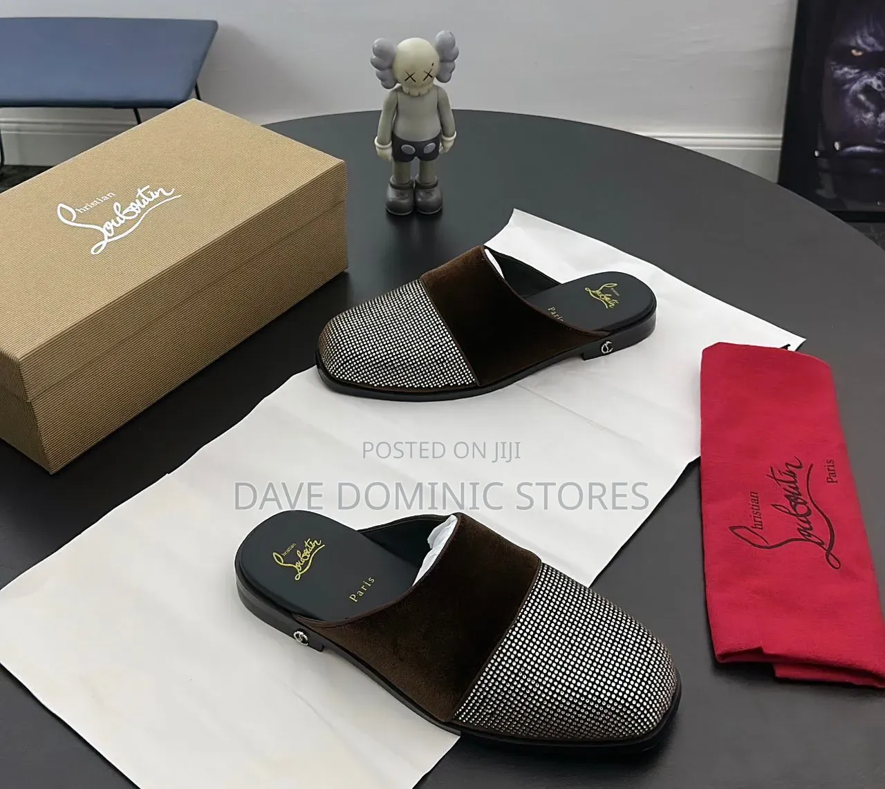 Christian Loubs Half Shoe