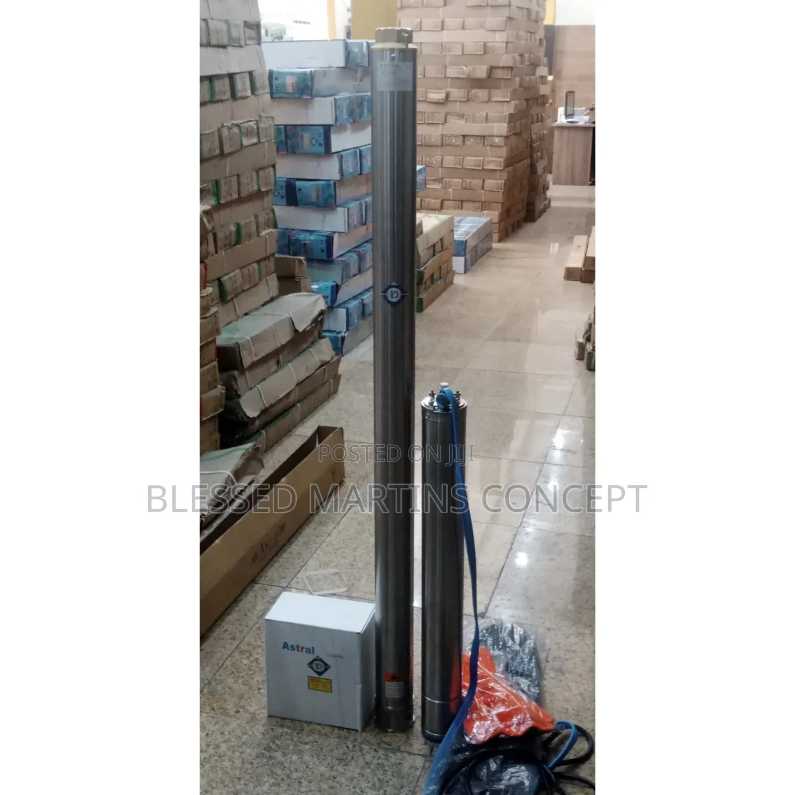 7.5hp Astral Submersible Pumping Machine. 100% Copper Coil