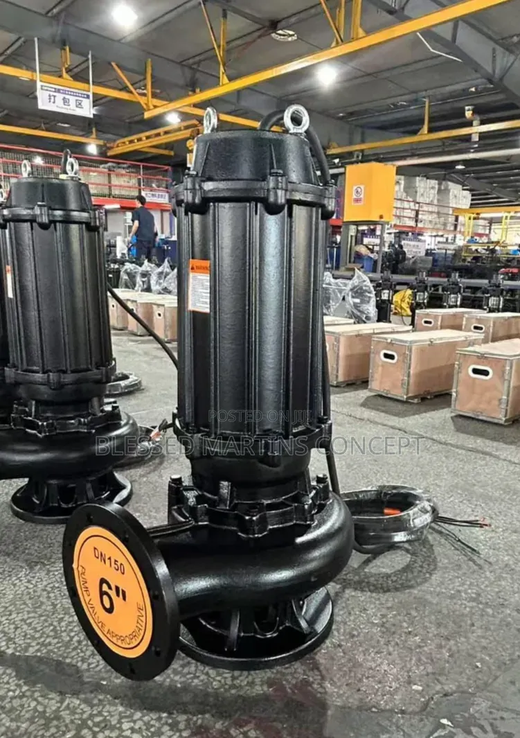 15hp Sewage Submersible Pump With Full Cast Iron Body. 100% Copper