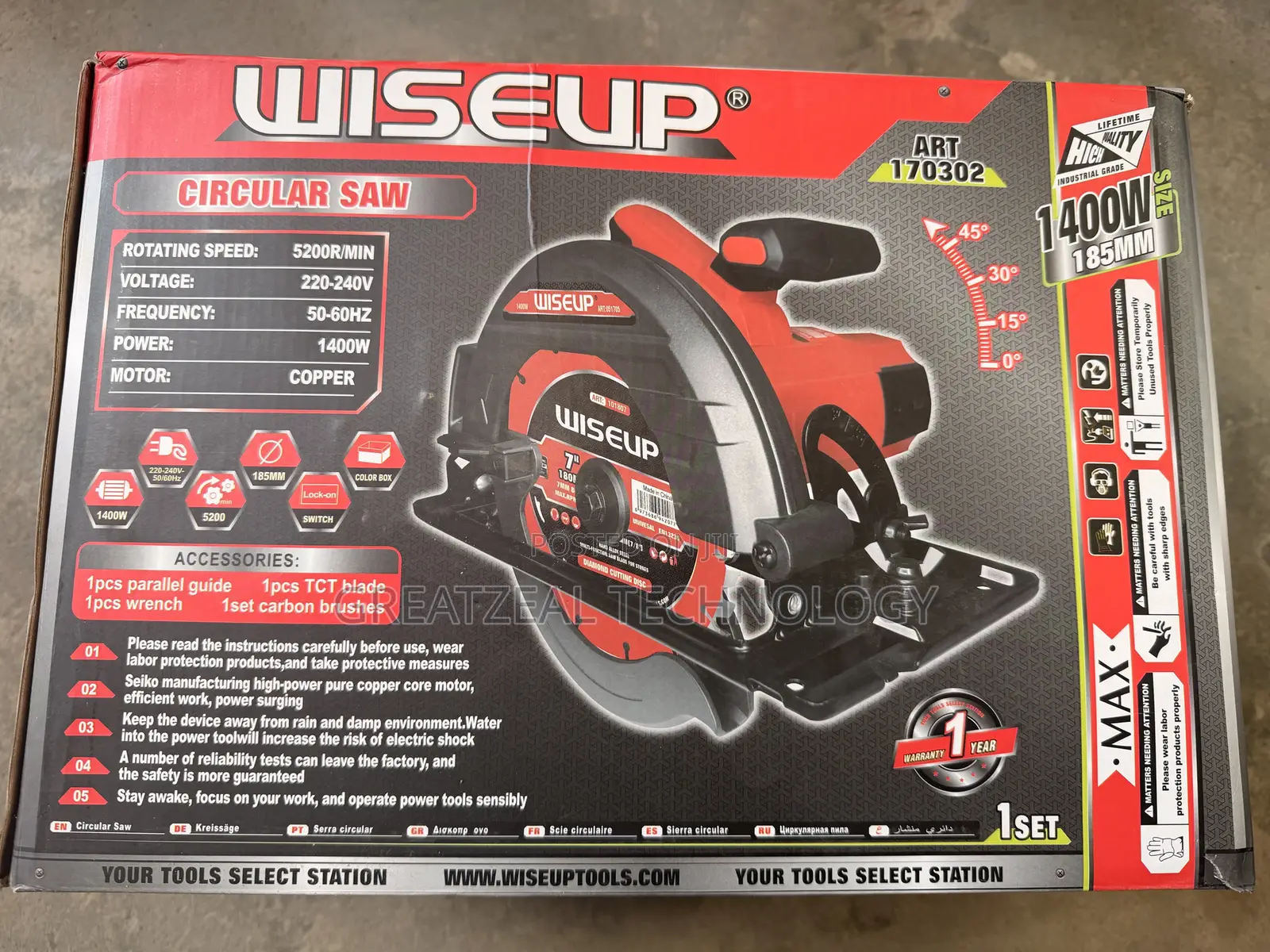 Wise Up Circular Saw