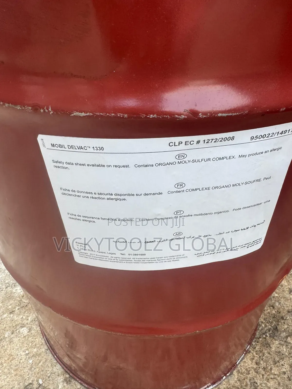 Mobil Delvac 1330 Sae 30 Diesel Engine Oil Drum