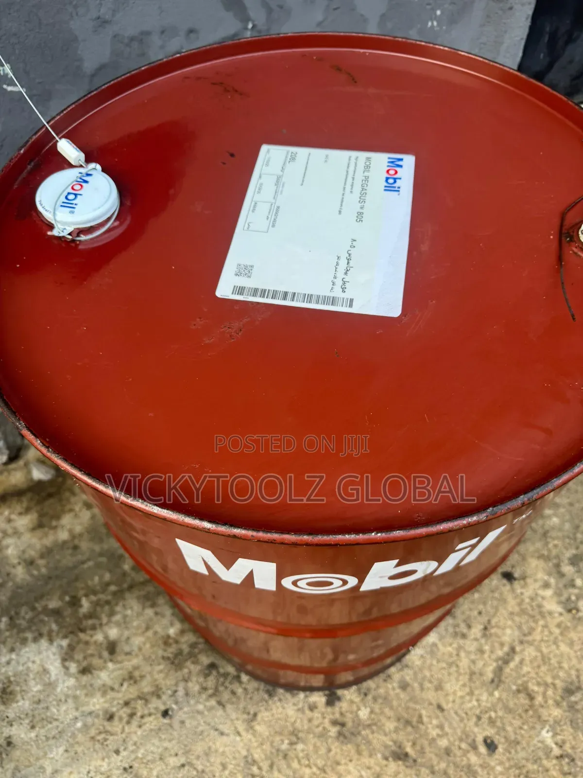 Mobil Pegasus 805 Drum