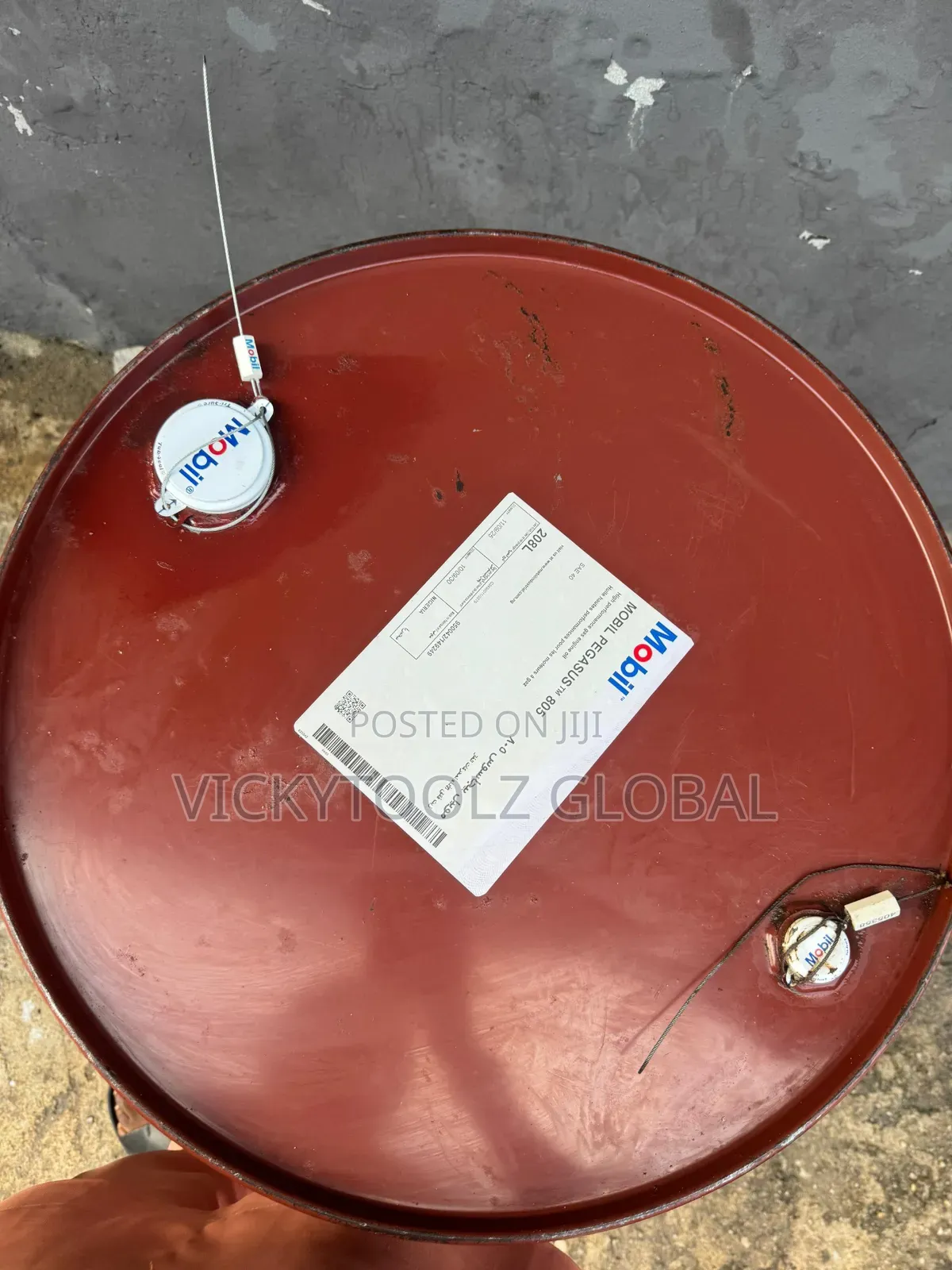 Mobil Pegasus 805 Drum