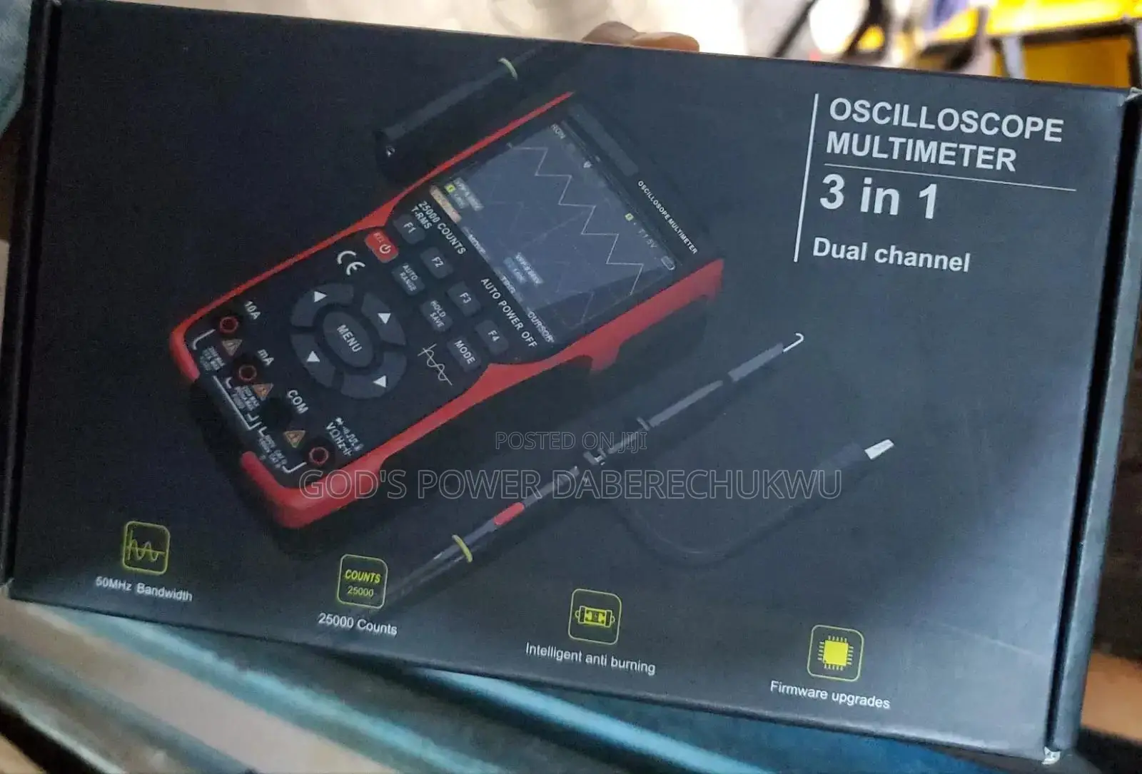Zoyi Zt-702s Handheld Digital Oscilloscope Multimeter, a 3-in-1 Device