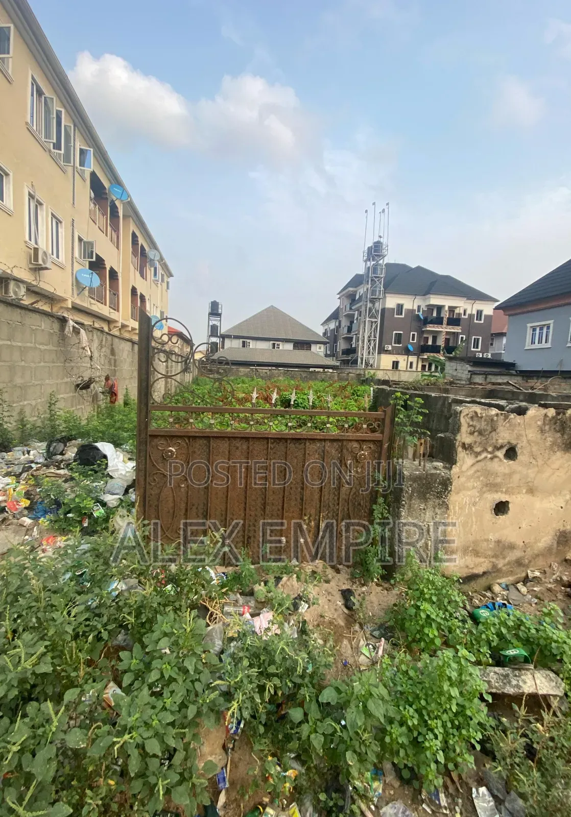 Half Plot of Land for Sale in Hosana Hosanna Estate