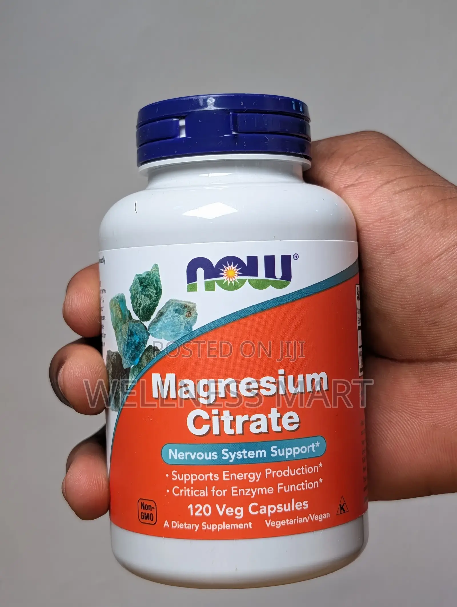 Now Food Magnesium Citrate 400mg | Sleep + Muscle + Calm | Usa | Lagos