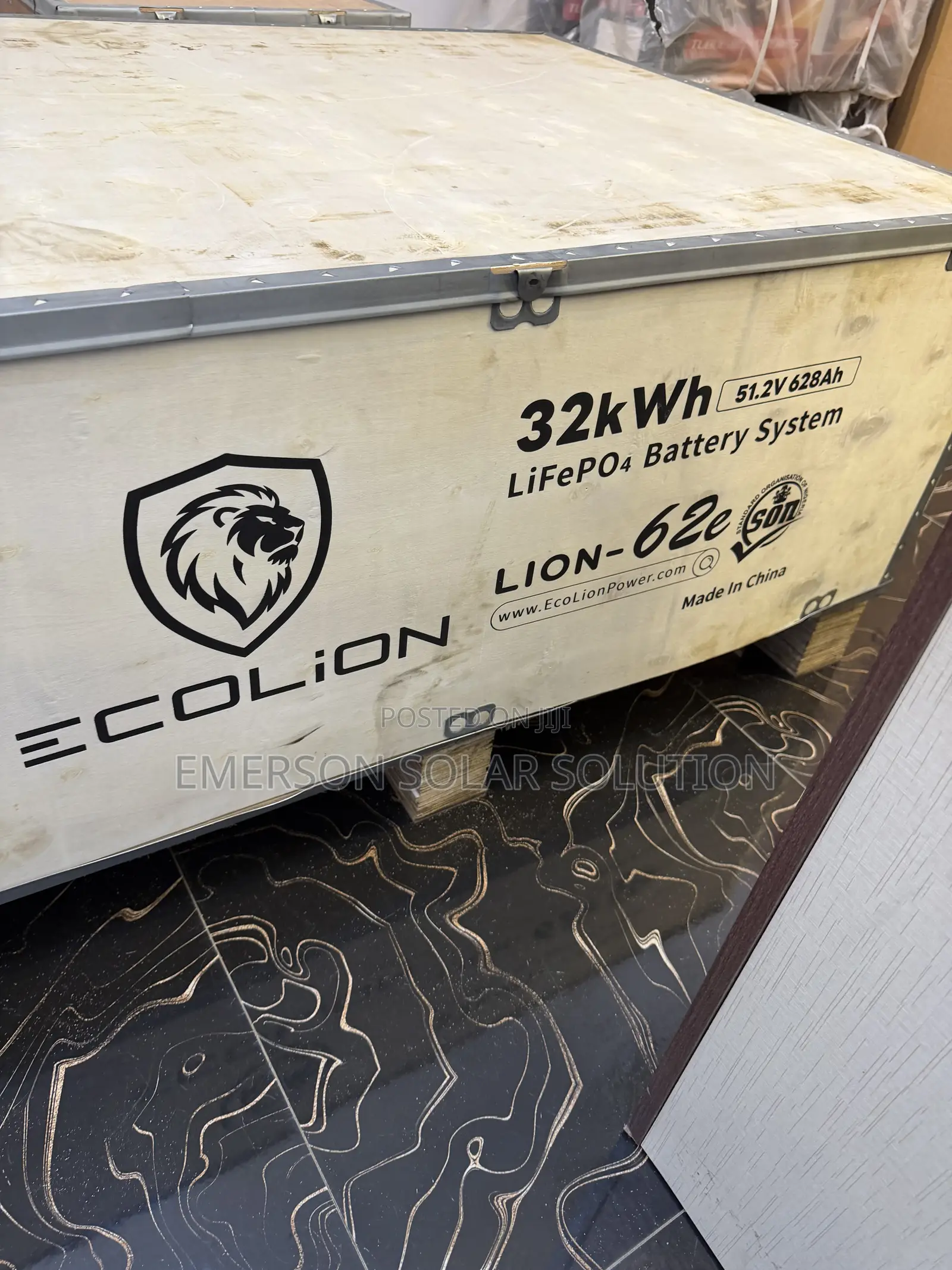 32kwh 51.2v 628ah Ecolion Lithium Battery