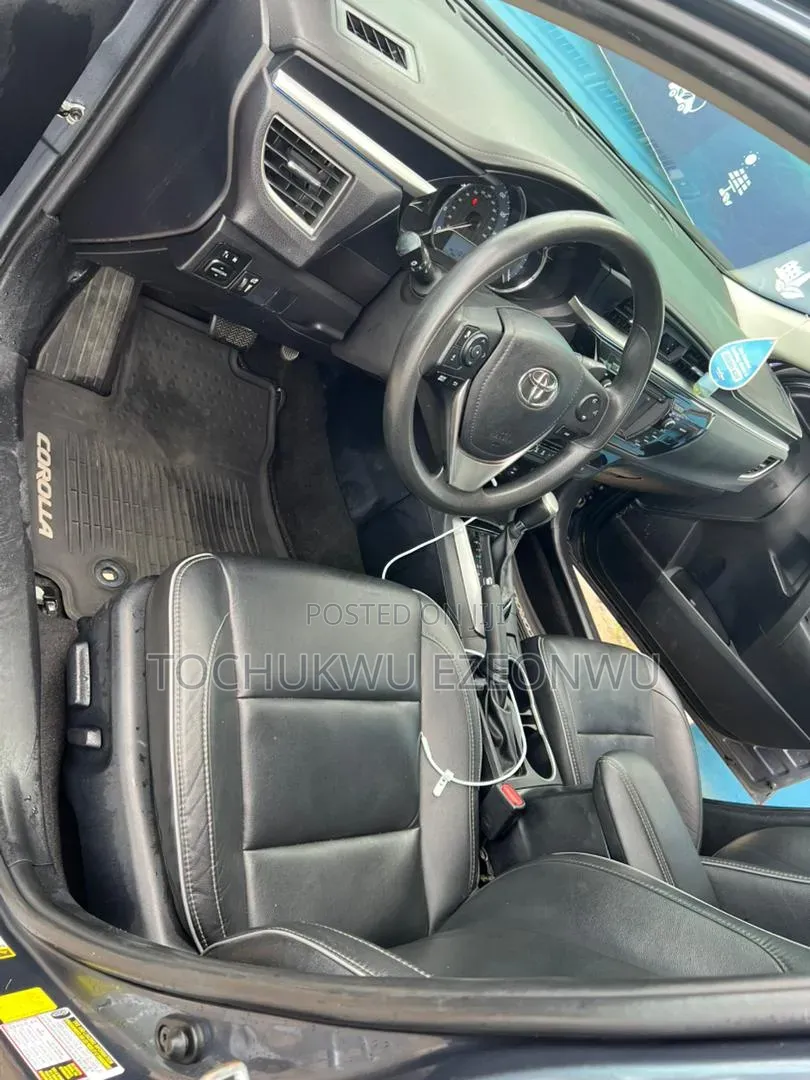 Toyota Corolla S Premium 4dr Sedan (1.8L 4cyl CVT) 2015 Black