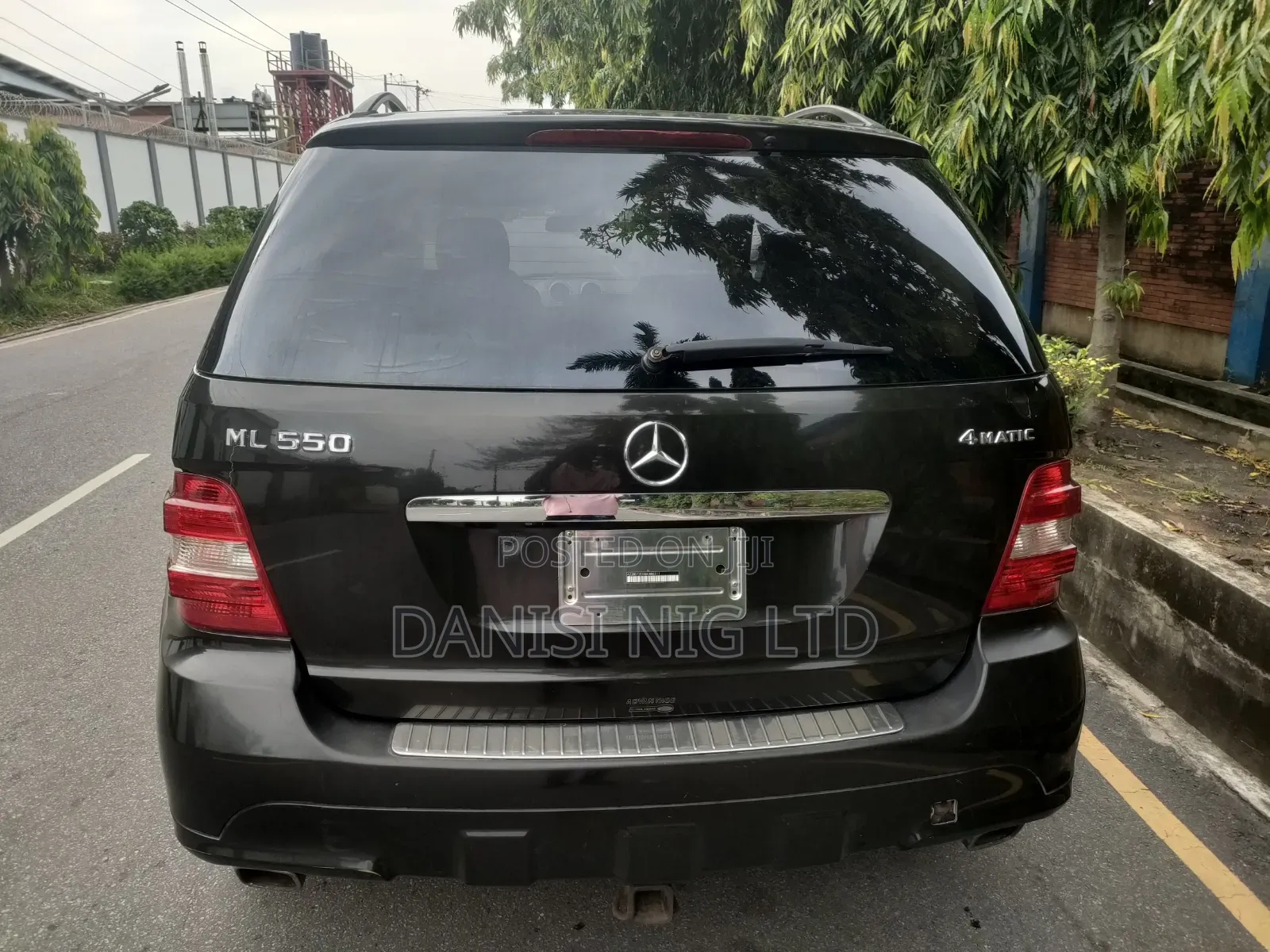 Mercedes-Benz M Class ML 550 4Matic 2008 Black