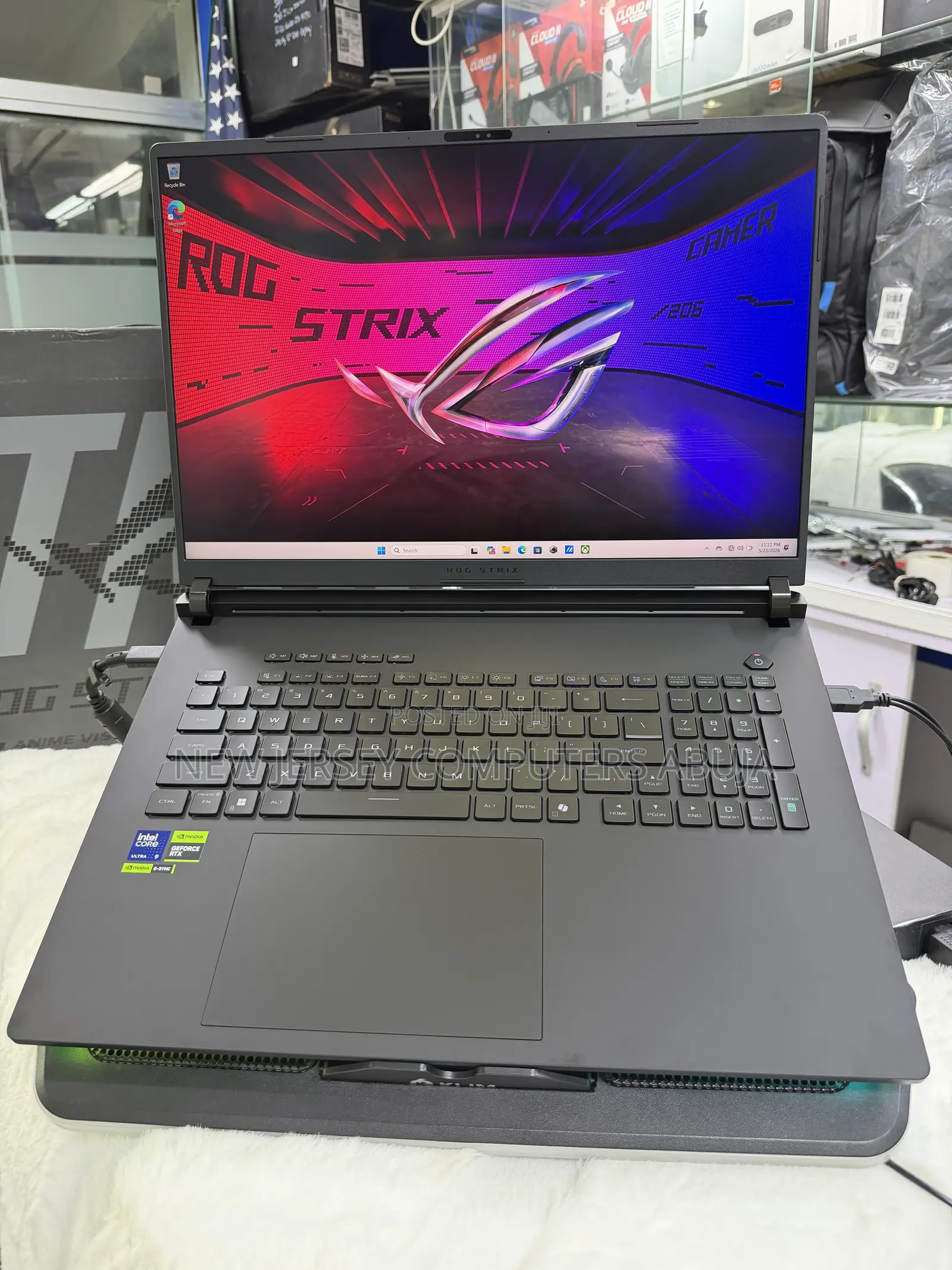 New Laptop Asus ROG Strix SCAR Edition 32GB Intel Core Ultra 9 SSD 2T