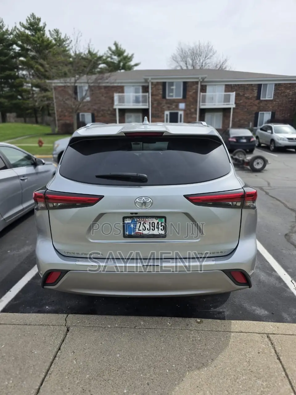 Toyota Highlander Platinum AWD 2024 Silver