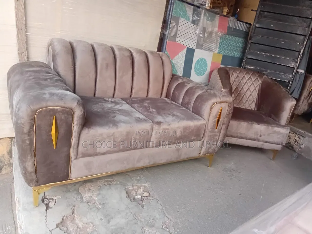 Sofa Complete Set of Chairs 7-Seater