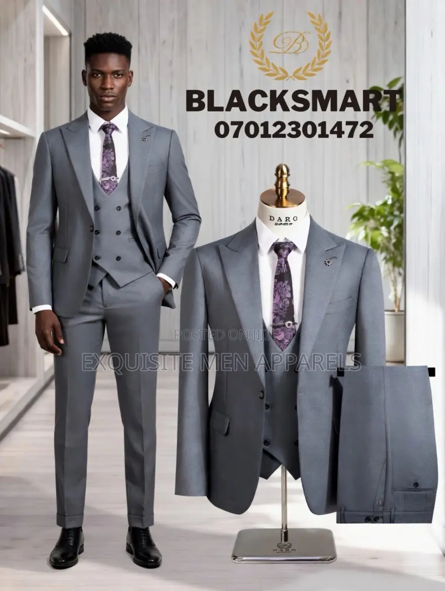 Quality Blacksmart Turkish Style Men’S Suit