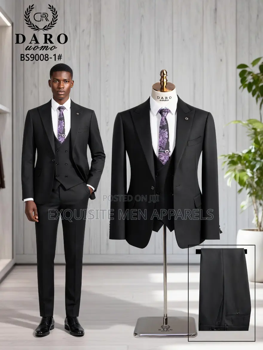 Quality Blacksmart Turkish Style Men’S Suit
