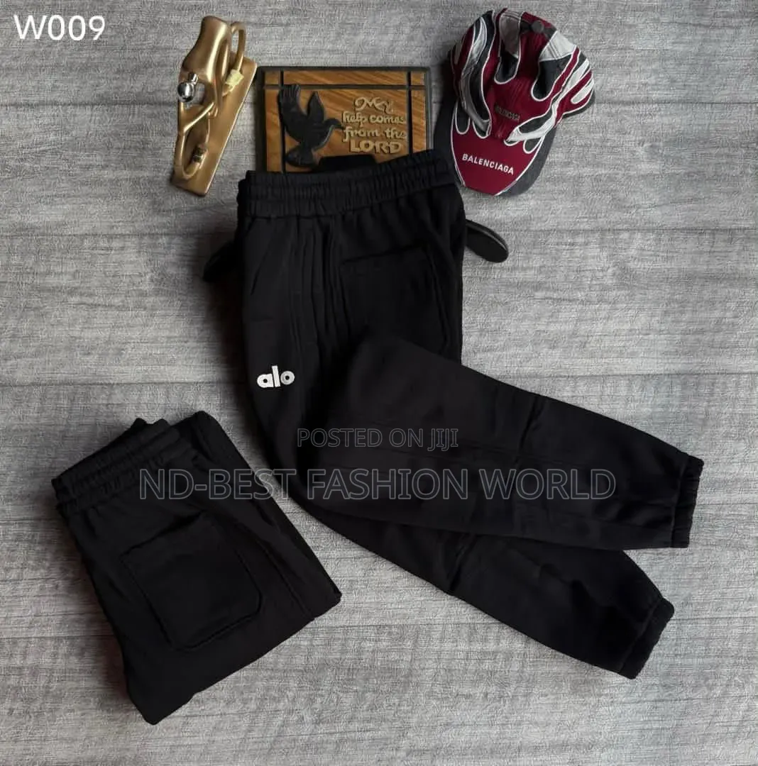 Black Men's Joggers