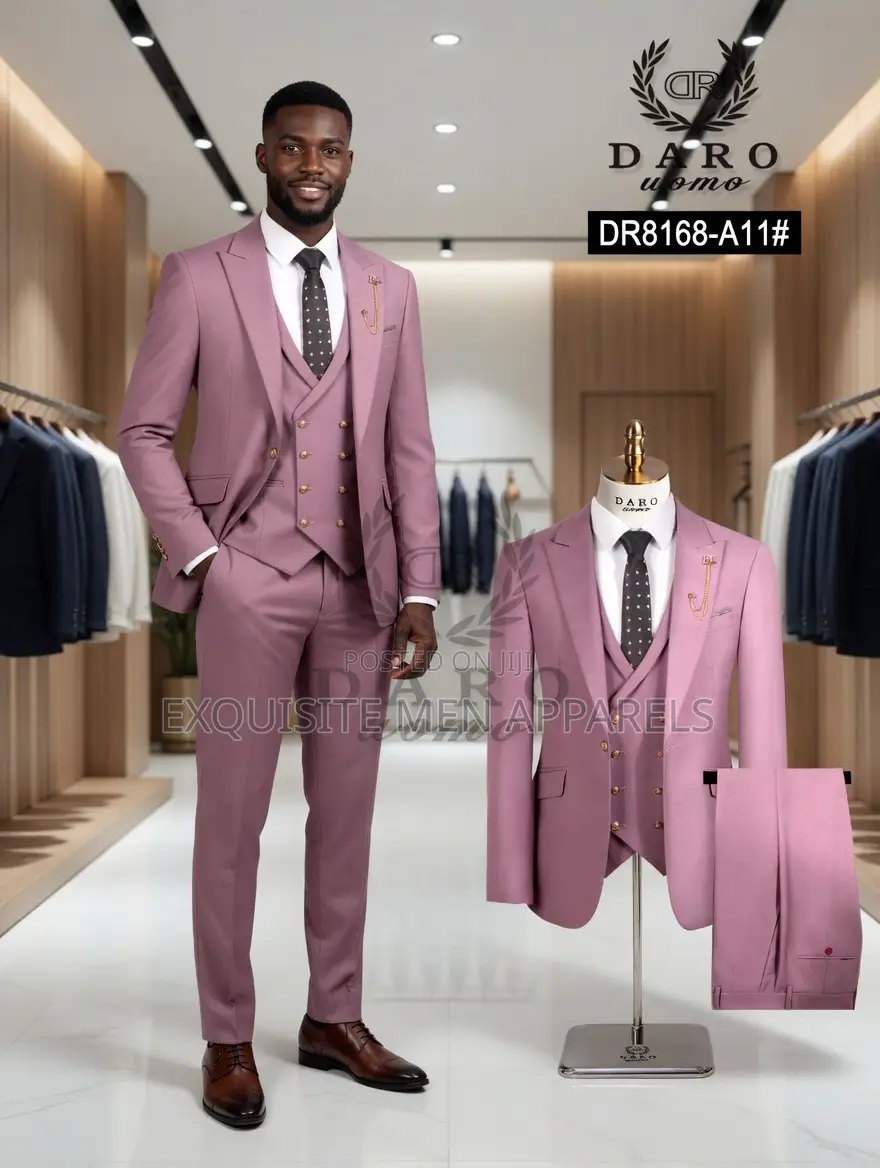Quality Turkish Golden Button Daro Turkish Men’S Suit