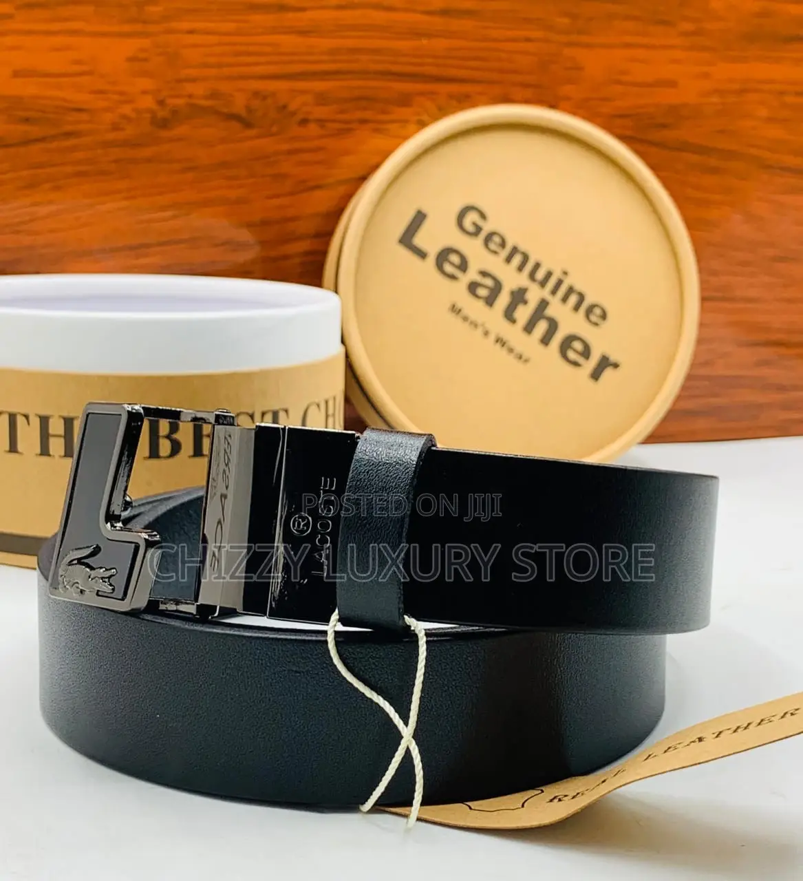 High Quality Luxury Men Genuine Leather Belt