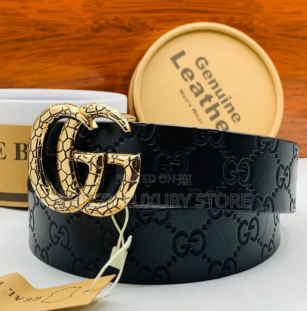 High Quality Luxury Men Genuine Leather Belt