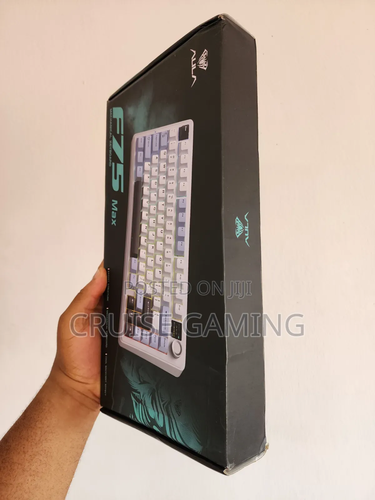 Aula F75 Max RGB Mechanical Gaming Keyboard With Screen Tactile Knob