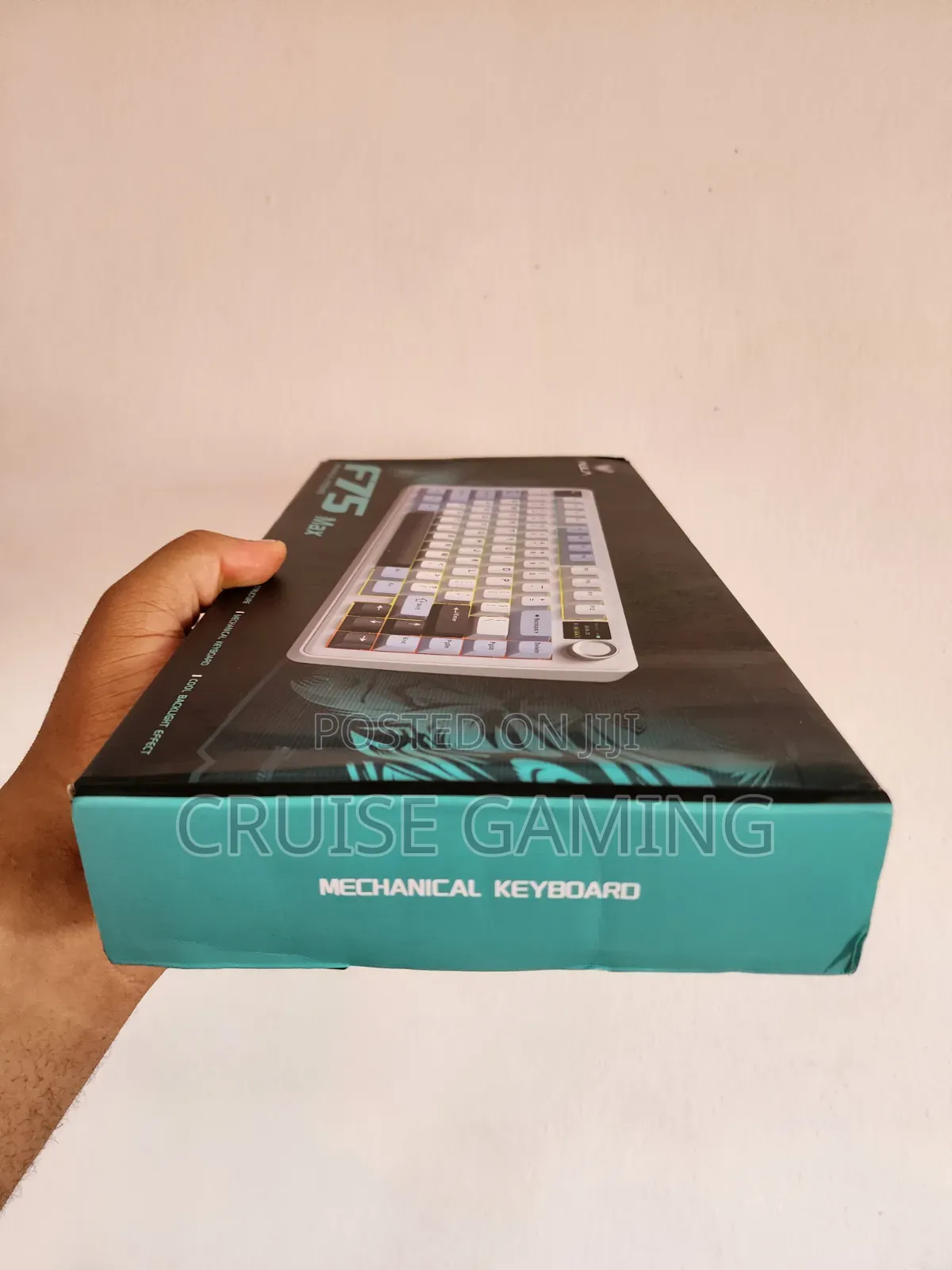 Aula F75 Max RGB Mechanical Gaming Keyboard With Screen Tactile Knob