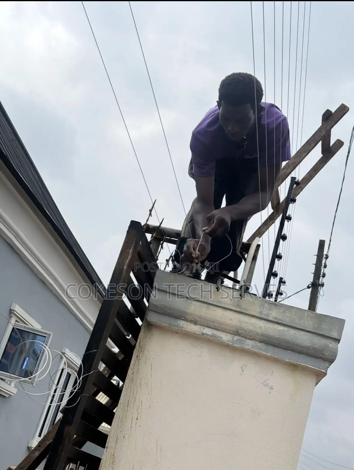 Electric Fense Installation