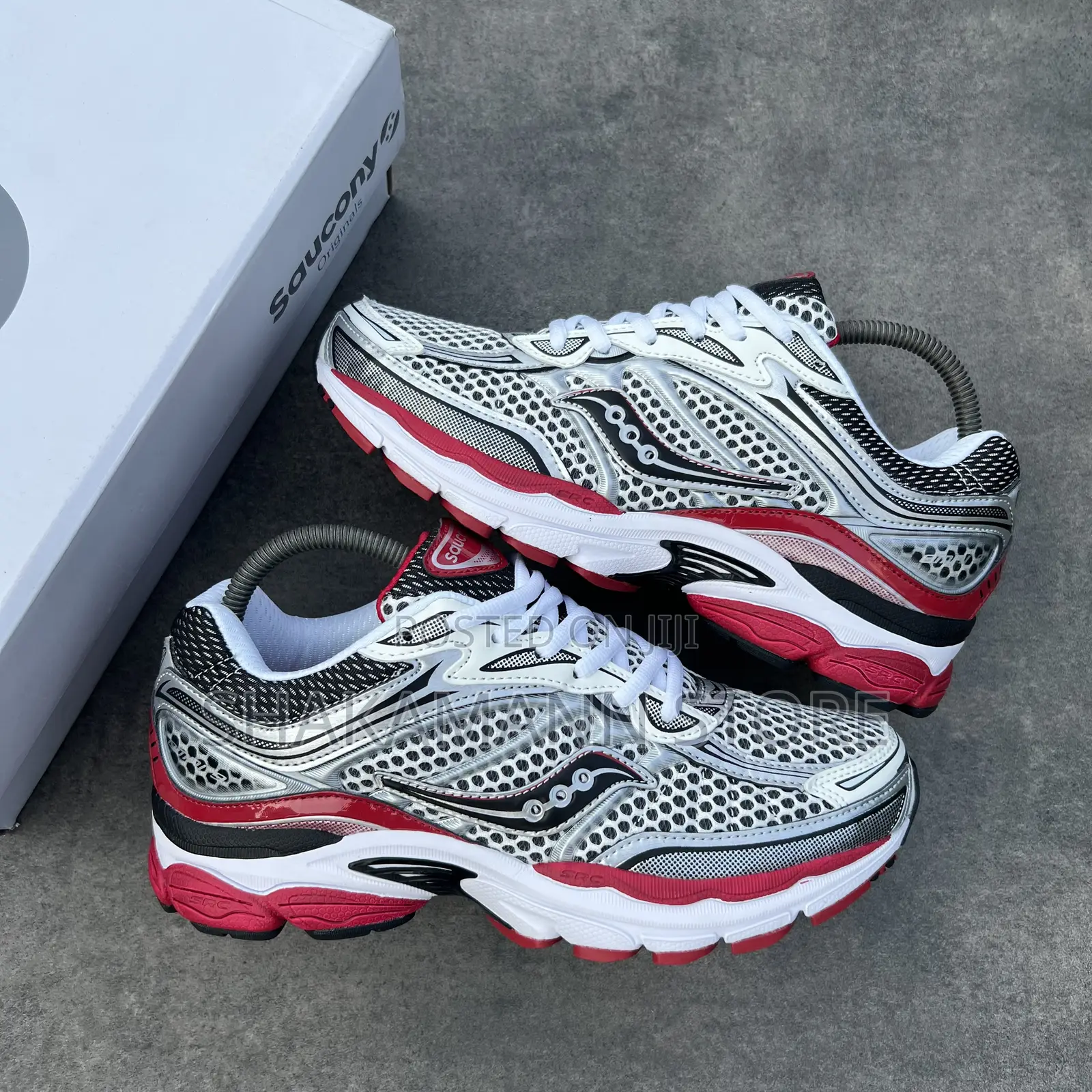 Original Saucony White and Red