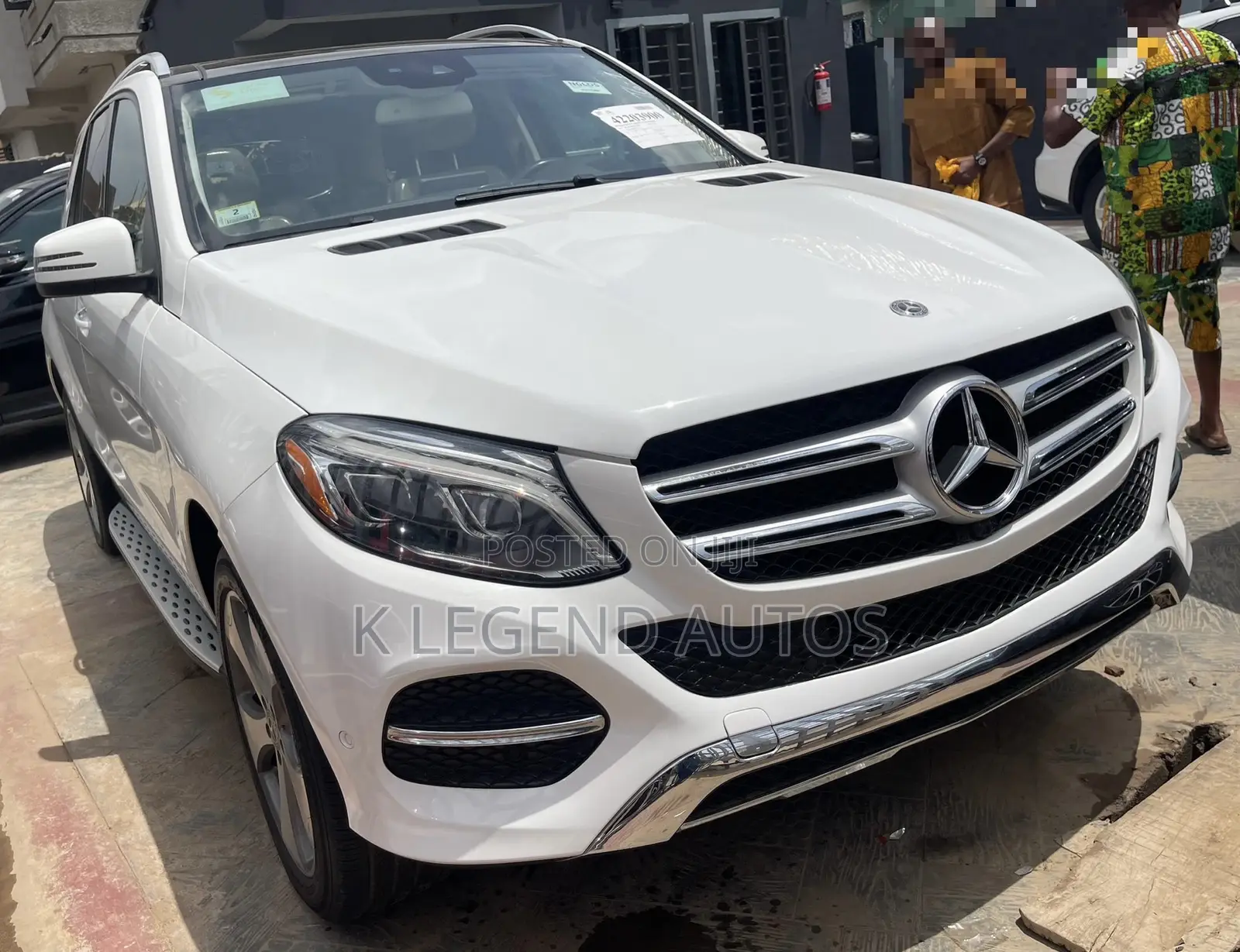 Mercedes-Benz GLE-Class GLE 350d 4MATIC 2017 White
