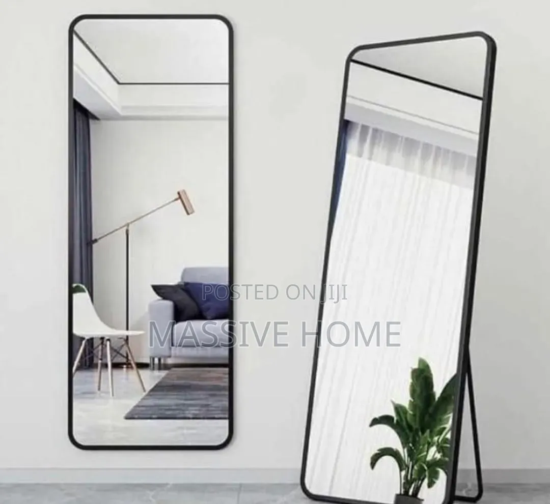 Standing Mirror Black Frame