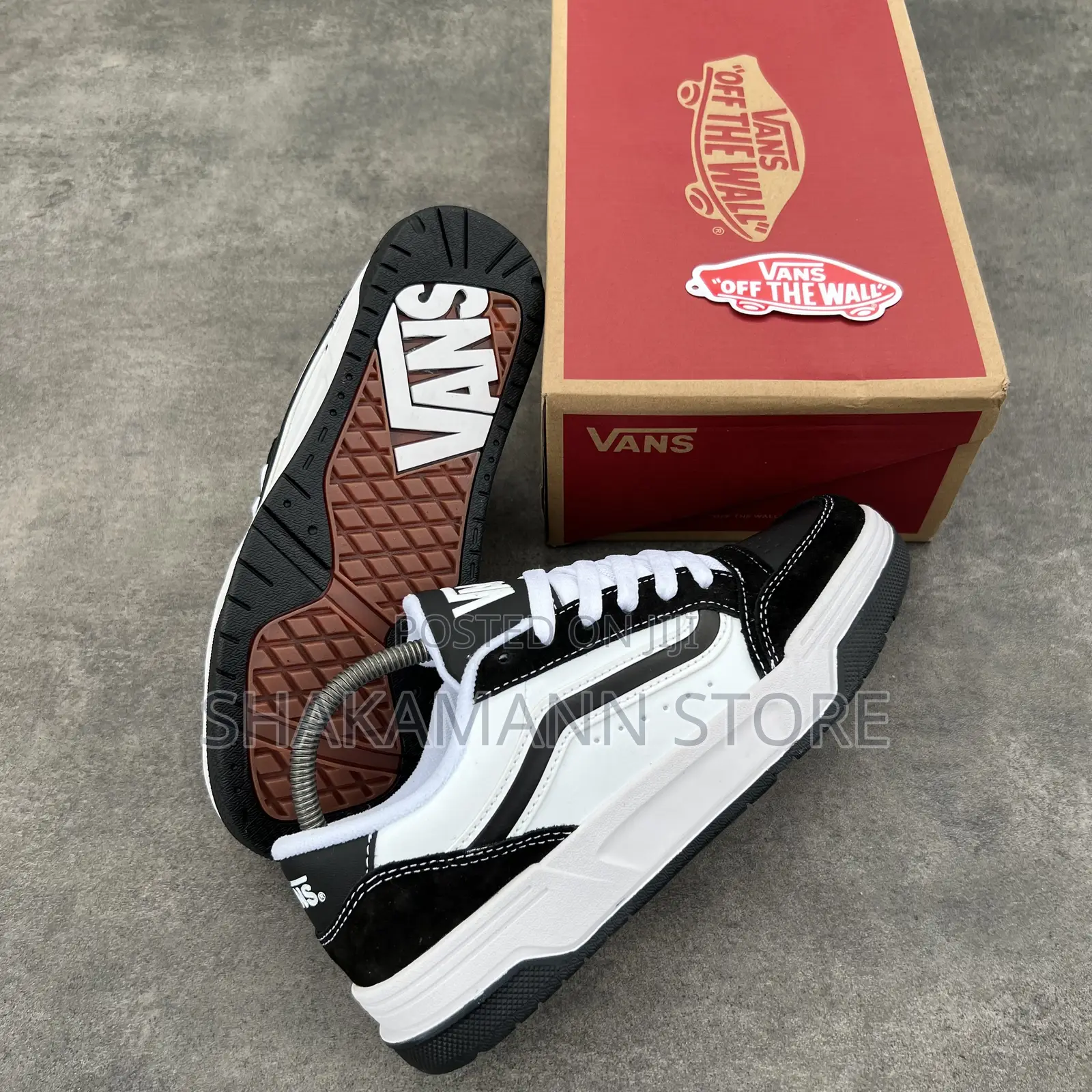 Original Hylane Vans Black and White