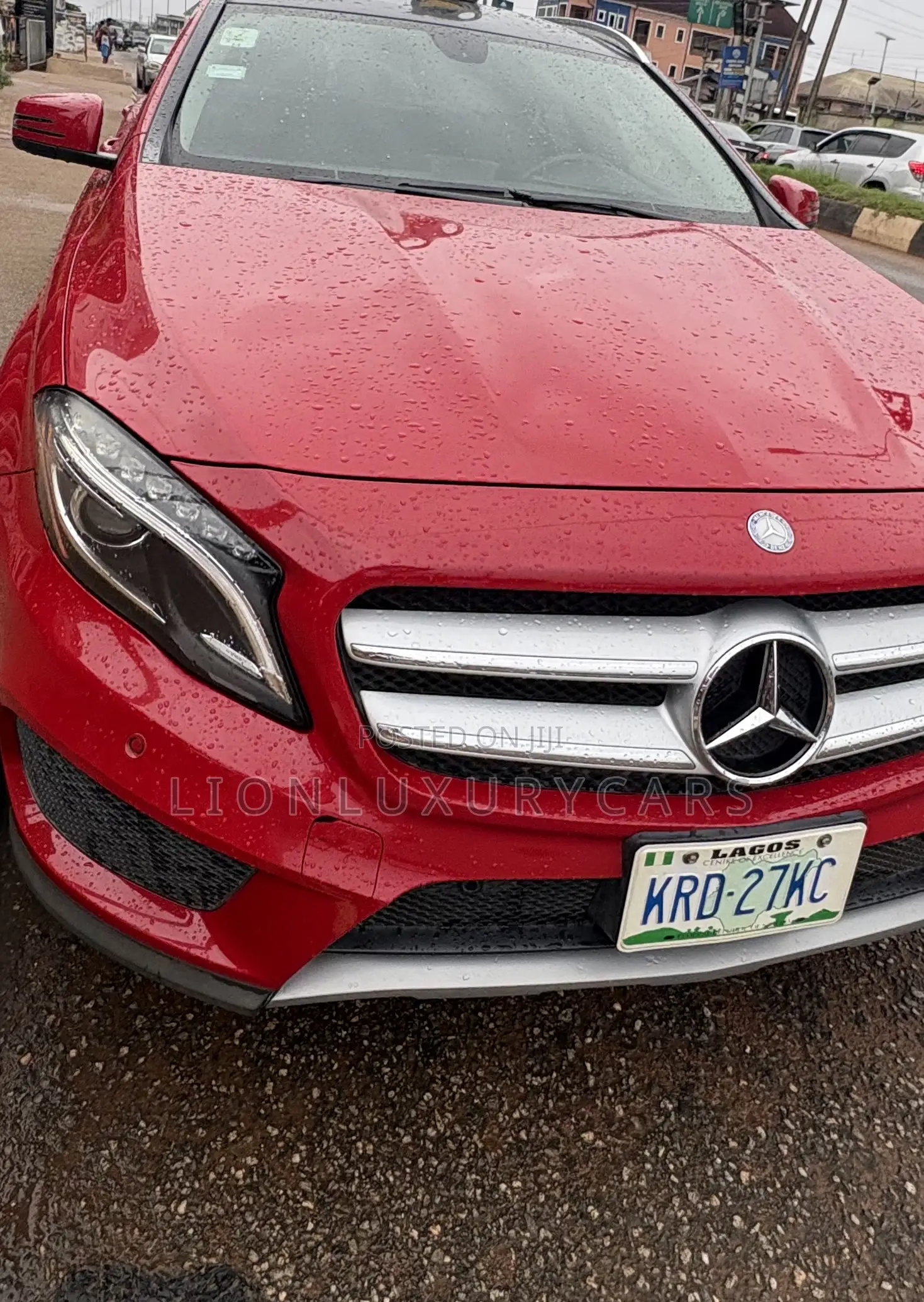 Mercedes-Benz GLA-Class 2016 Red