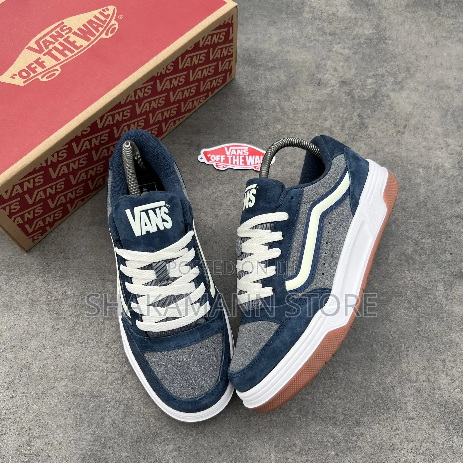 Original Hylane Vans Blue Grey White