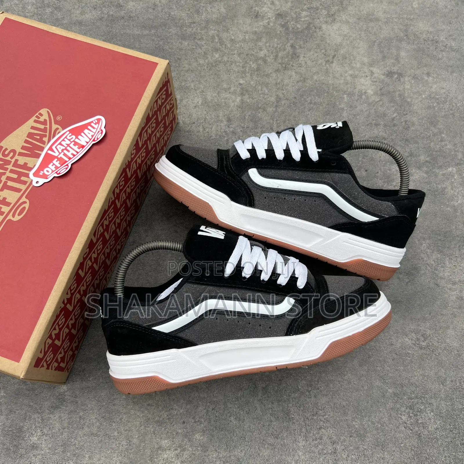 High Quality Hylane Vans Black Grey
