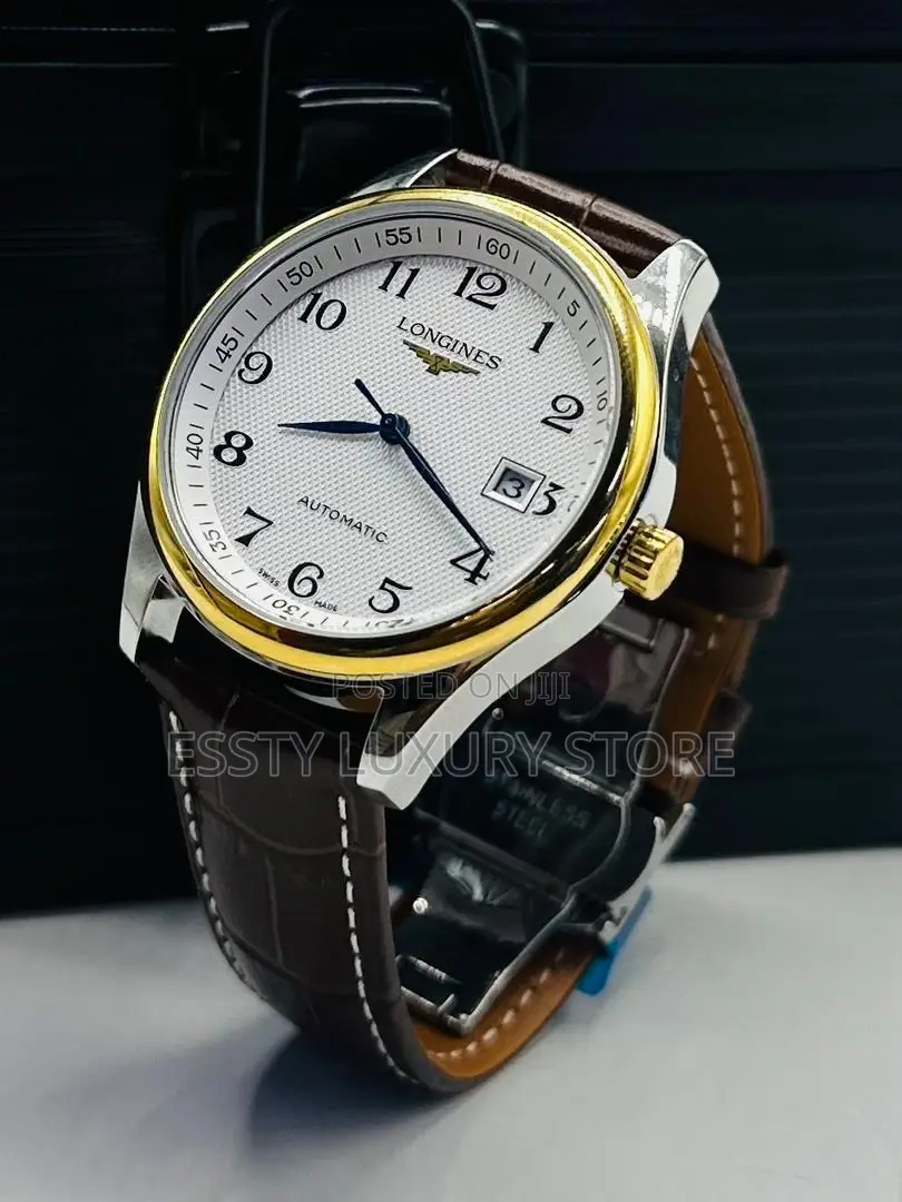 High Quality Automatic Longies Leather Watch