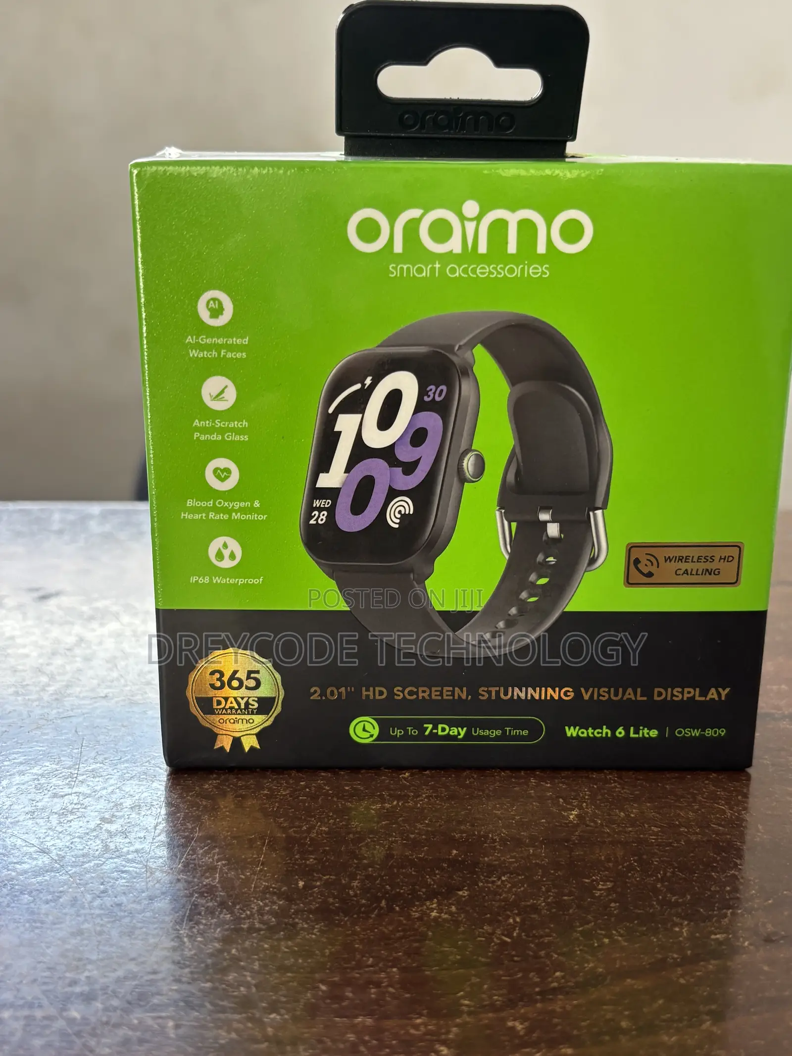 Oraimo Watch 6 Lite Osw-809