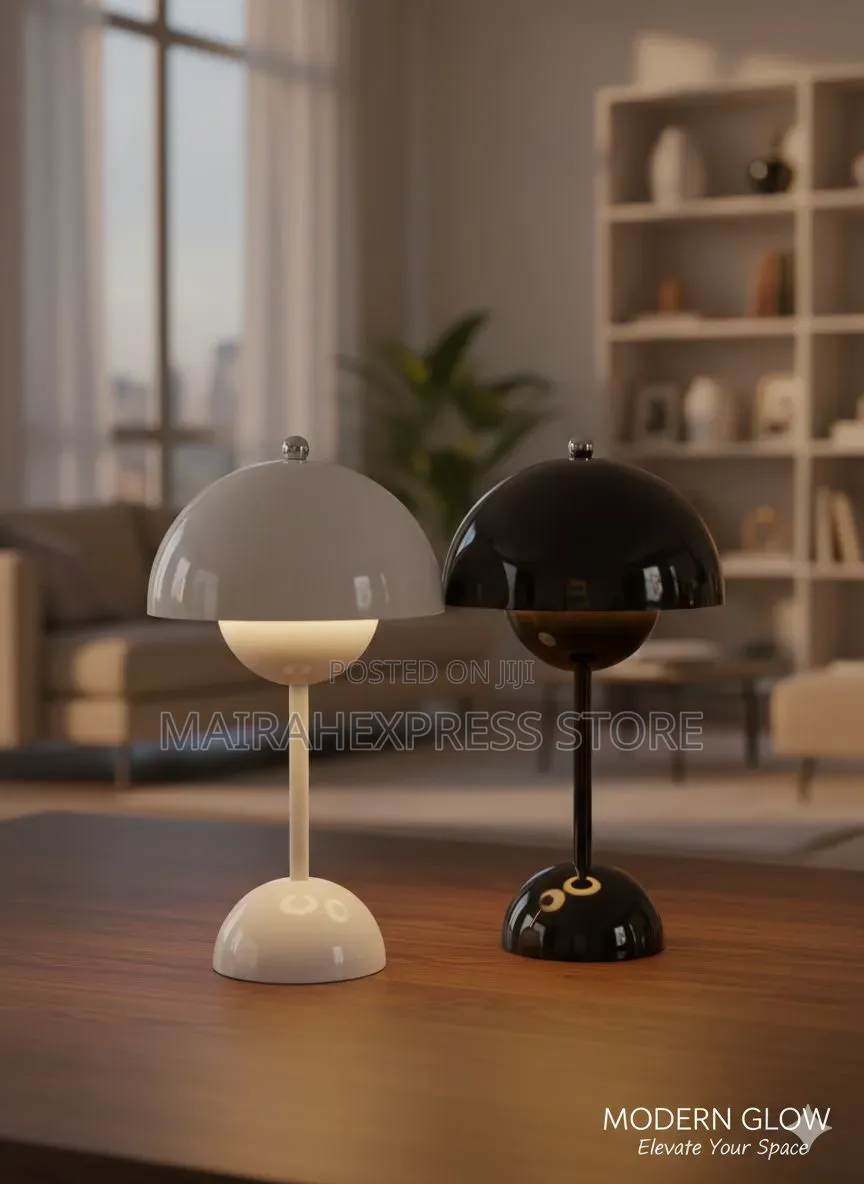 Modern Glow Rechargeable Mushroom-Style Table Lamps Ts