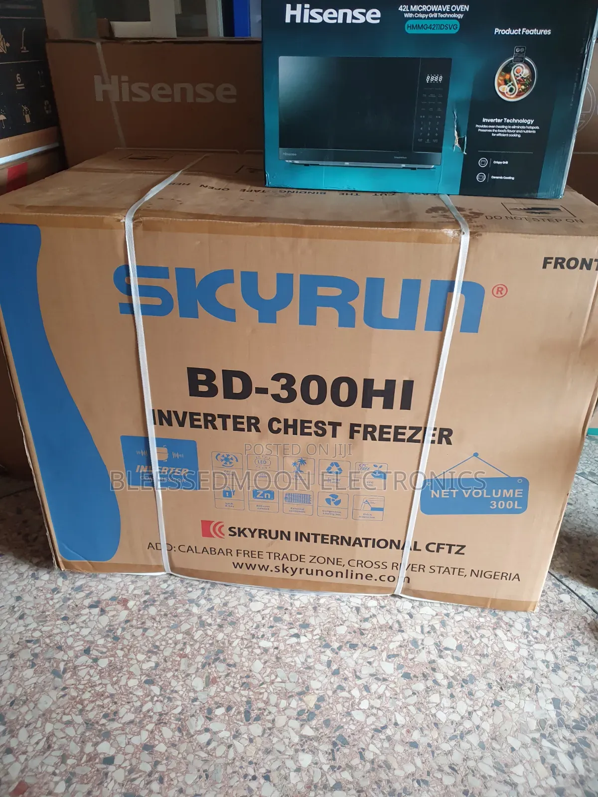 Skyrun Inverter Expert Supper Cooling Chest Freezer 300l