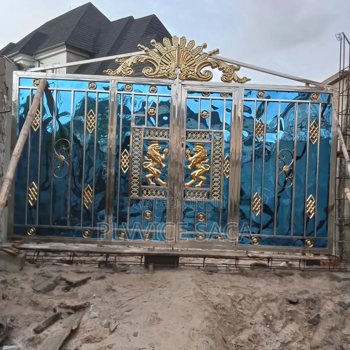 Crown Stainless Steel Gate