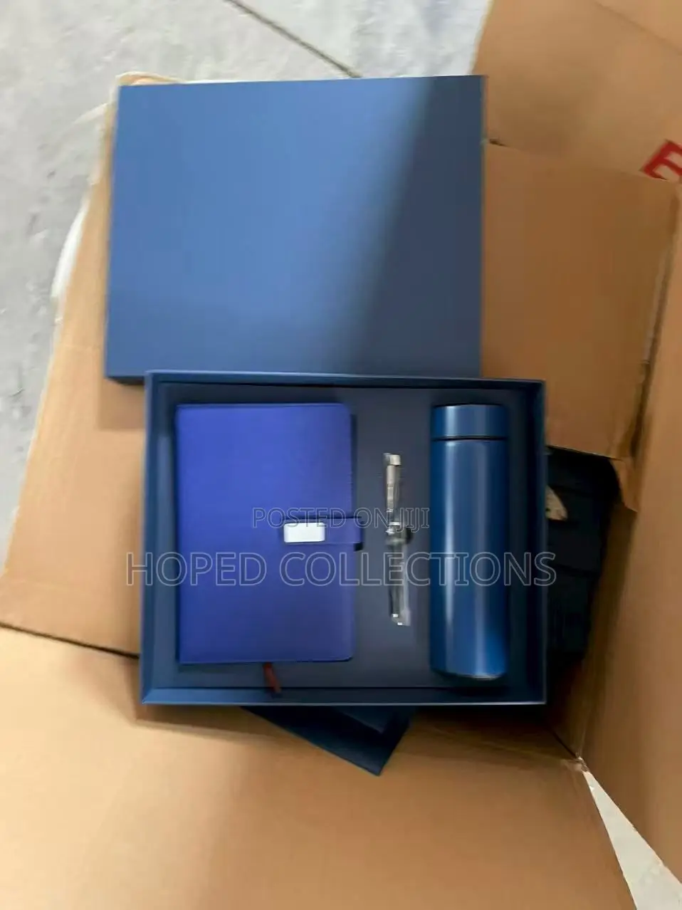 Flask , Diary and Pen Gift Box