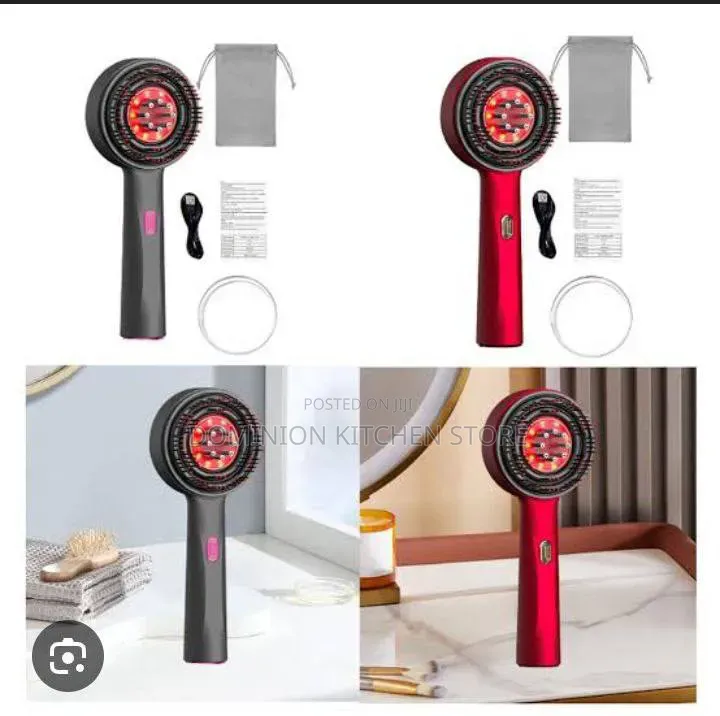 Electric Scalp Massage Comb - Usb Rechargeable for Head Relaxation