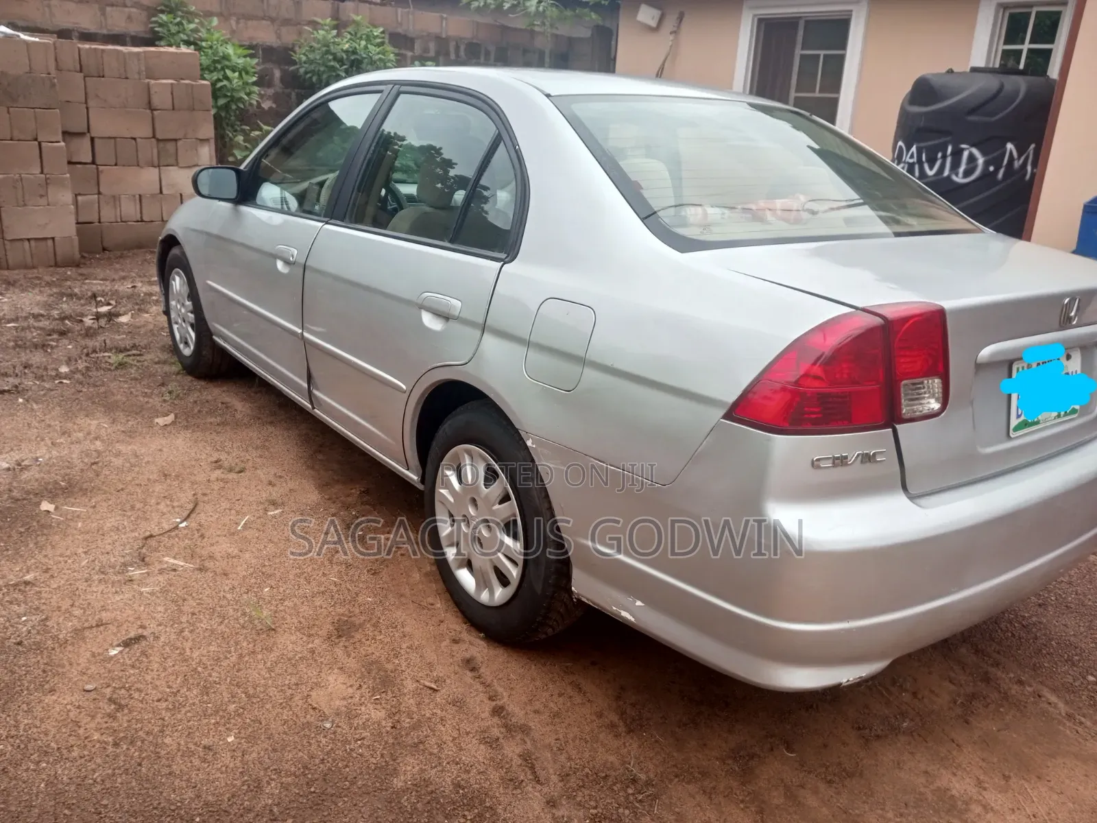 Honda Civic Sedan LX 2005 Silver