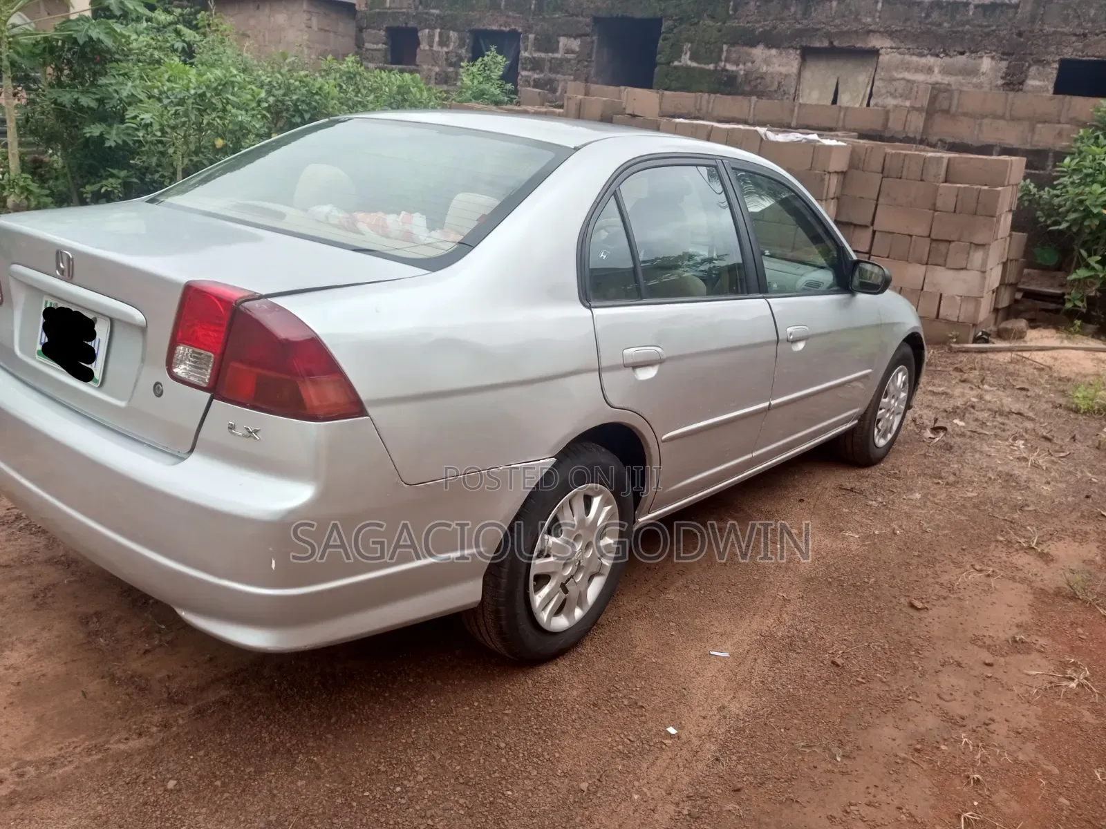 Honda Civic Sedan LX 2005 Silver