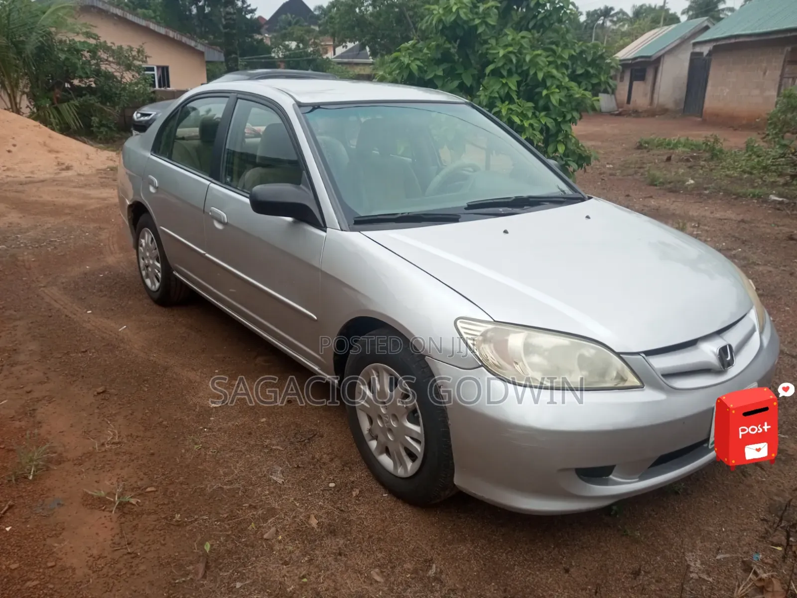 Honda Civic Sedan LX 2005 Silver