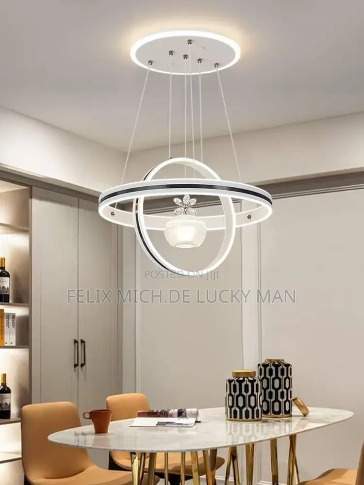 Modern Orbit Ring Led Pendant Chandelier