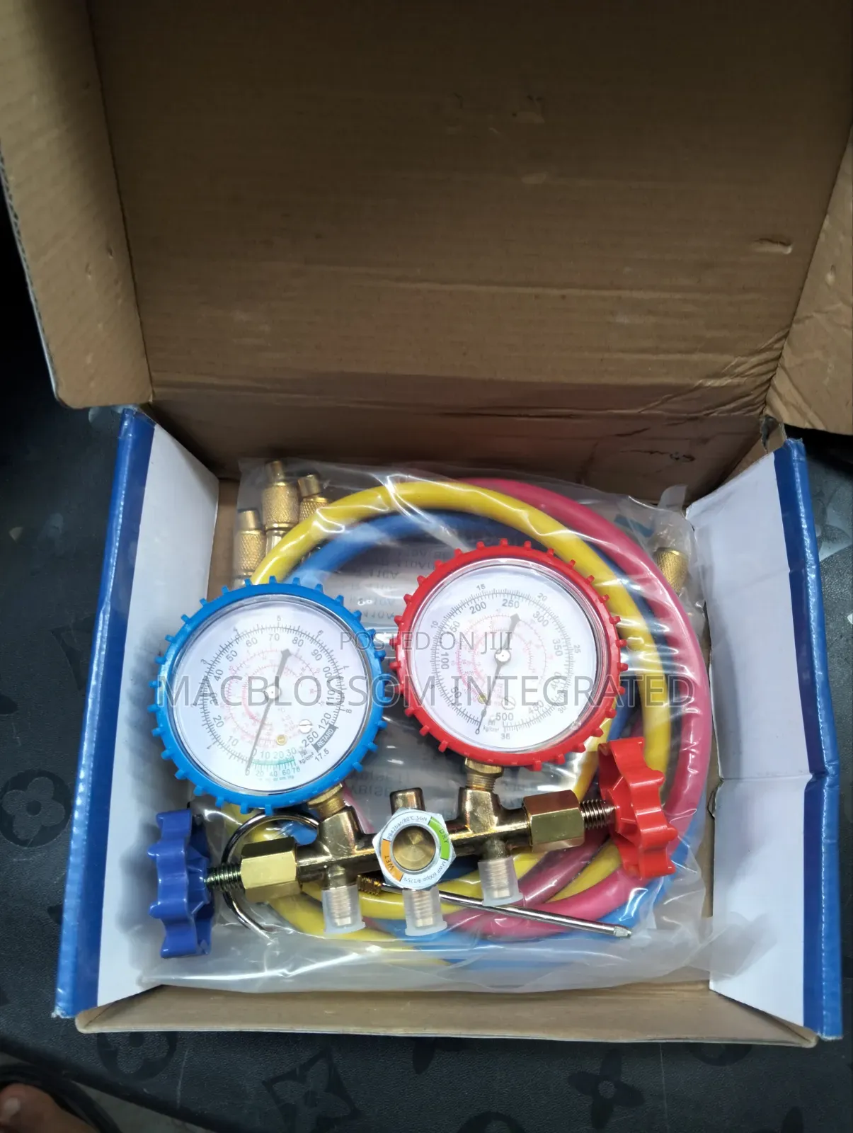Set Of Brass Manifold Gauge