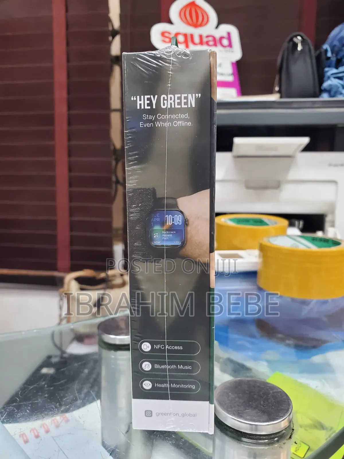Green Lion Communicate Smart Watch Ip68 Waterproof
