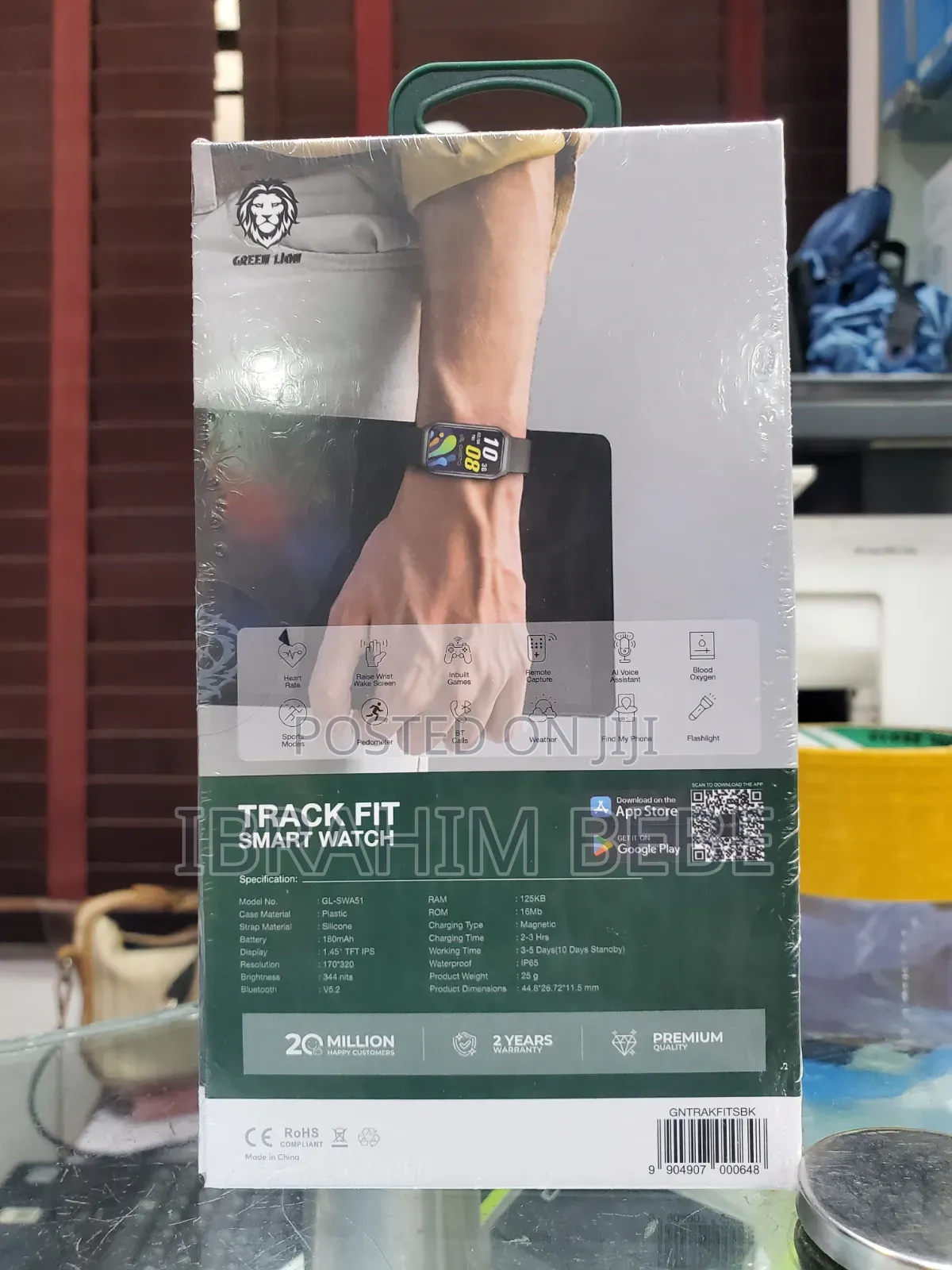 Green Lion Track Fit Smart Watch