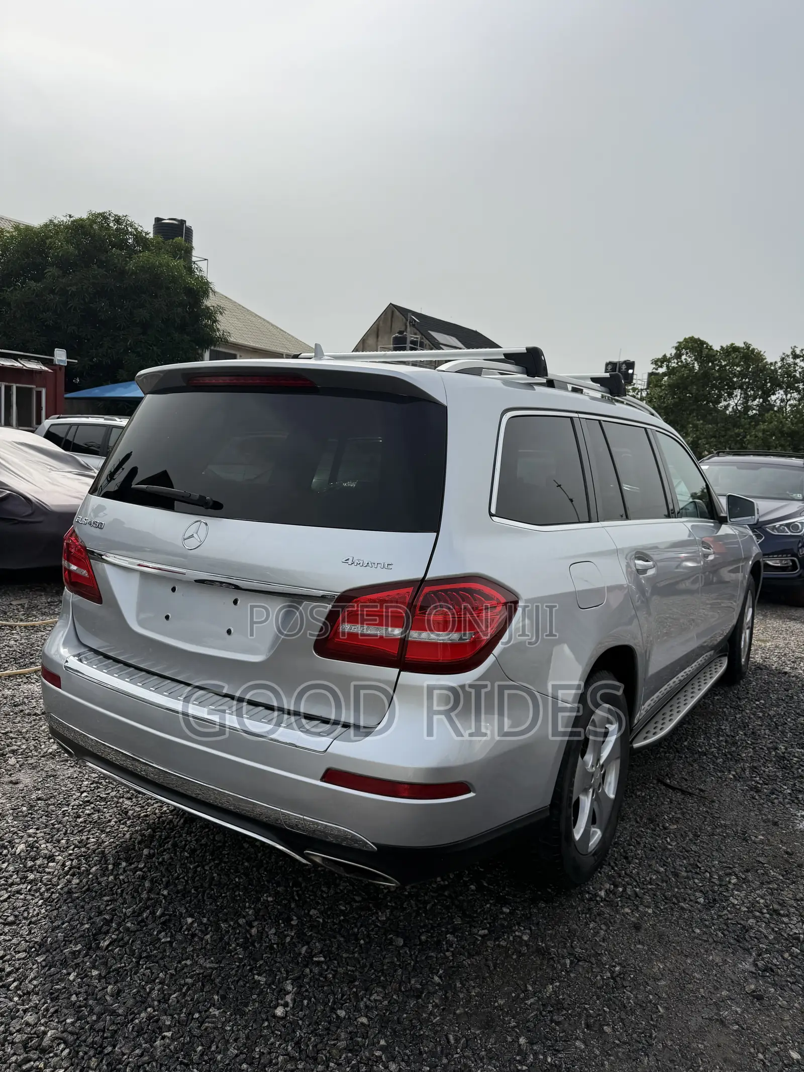 Mercedes-Benz GLS-Class GLS450 4Matic 2017 Silver