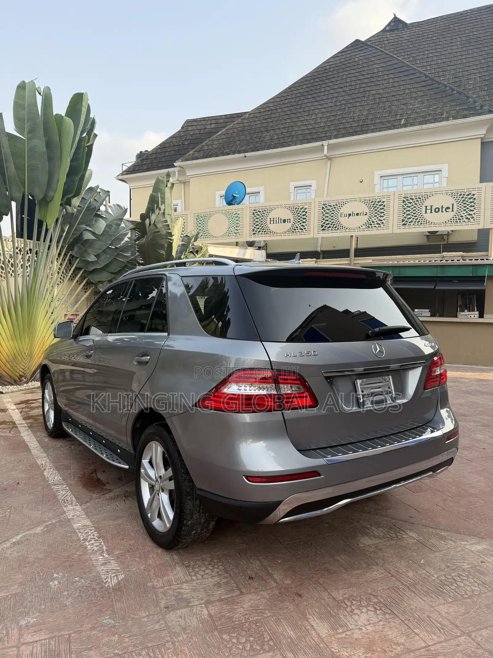Mercedes-Benz M Class ML350 4MATIC 4dr SUV AWD (3.5L 6cyl 7A) 2015 Gray