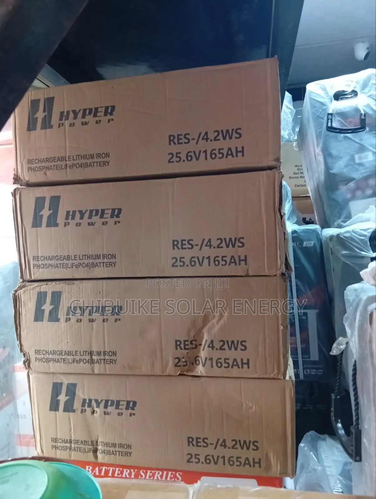 Hyper Power Solar Lithium Ion Batteries 4.2kwh/24v